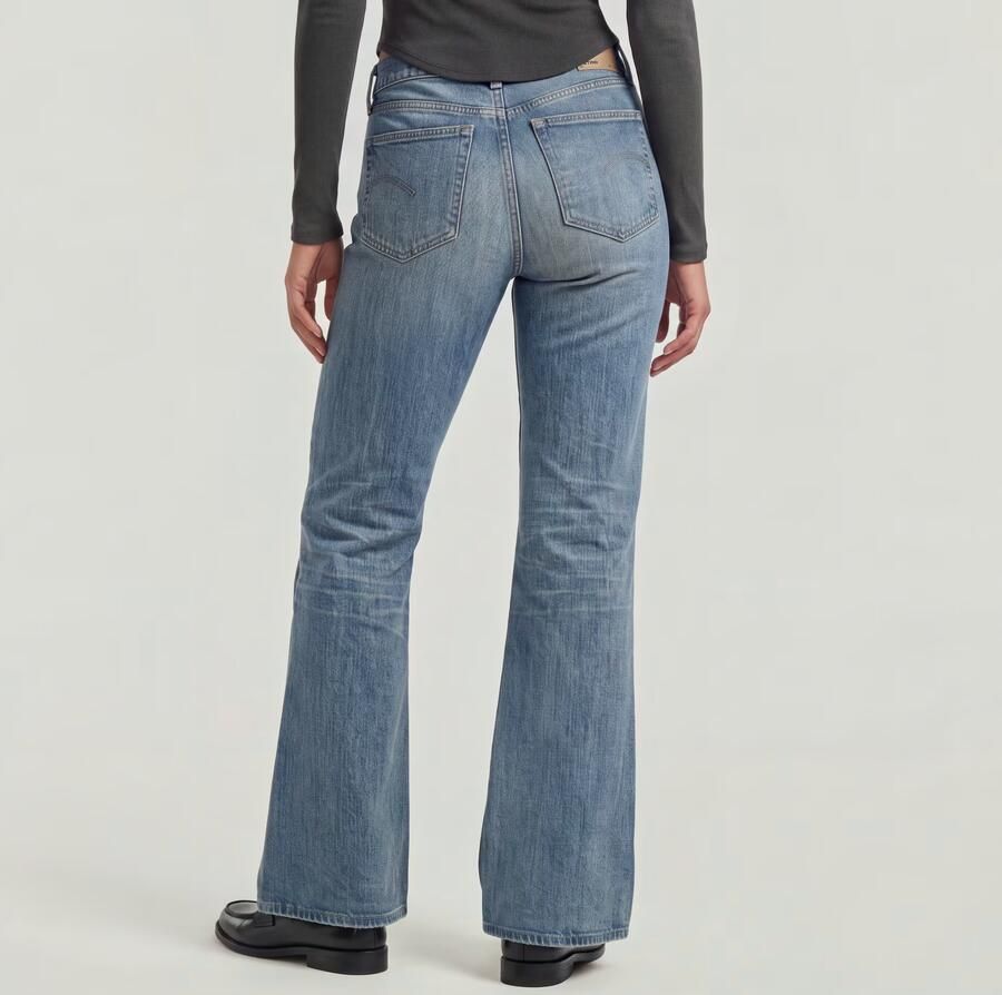 G-Star RAW Stevey Flare Jeans Lichtblauw Dames - Foto 4