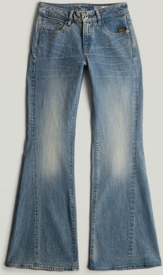 G-Star RAW Stevey Flare Jeans Lichtblauw Dames - Foto 6