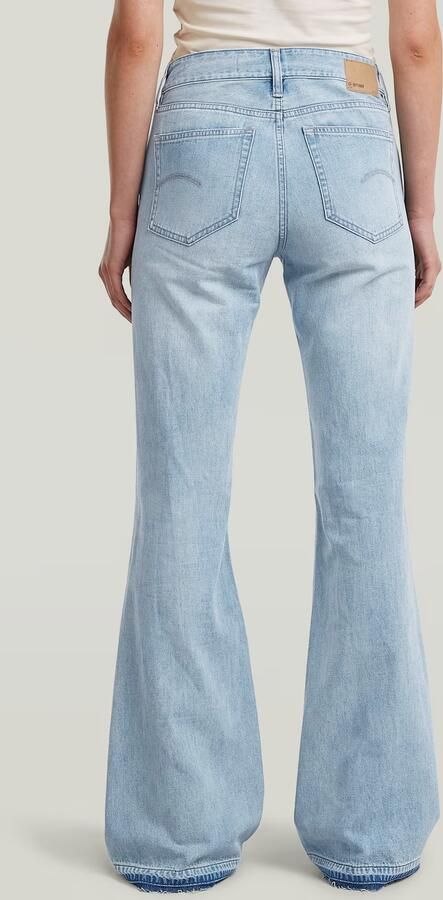 G-Star RAW Stevey Flare Jeans Midden blauw Dames - Foto 6