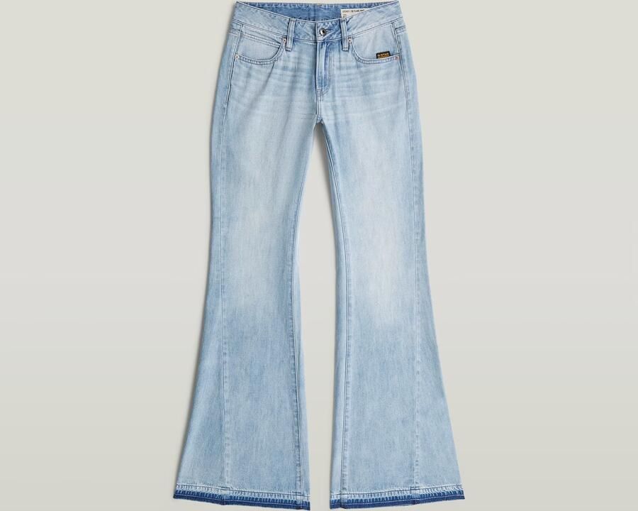 G-Star RAW Stevey Flare Jeans Midden blauw Dames - Foto 4
