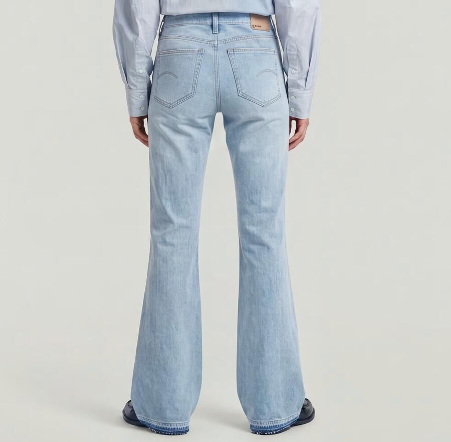 G-Star RAW Stevey Flare Jeans Midden blauw Dames - Foto 3