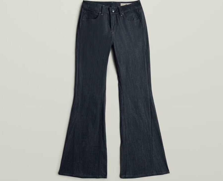 G-Star RAW Stevey Flare Neo Raw Jeans Donkerblauw Dames