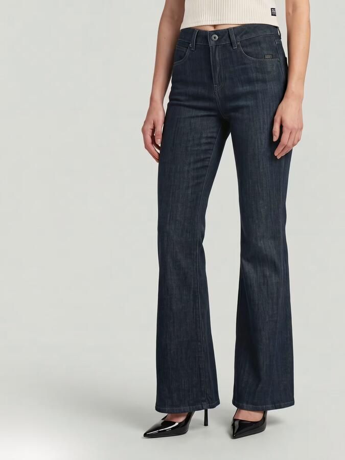 G-Star RAW Stevey Flare Neo Raw Jeans Donkerblauw Dames - Foto 5
