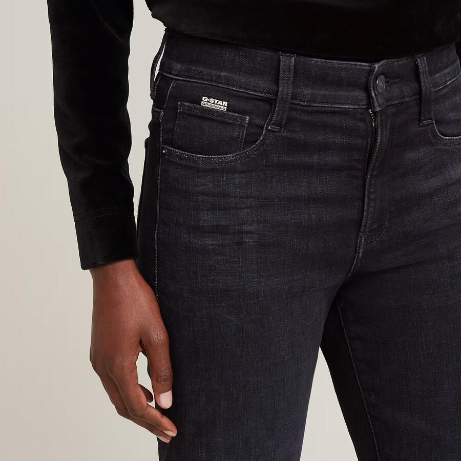 G-Star RAW Strace Straight Jeans Donkerblauw Dames - Foto 2