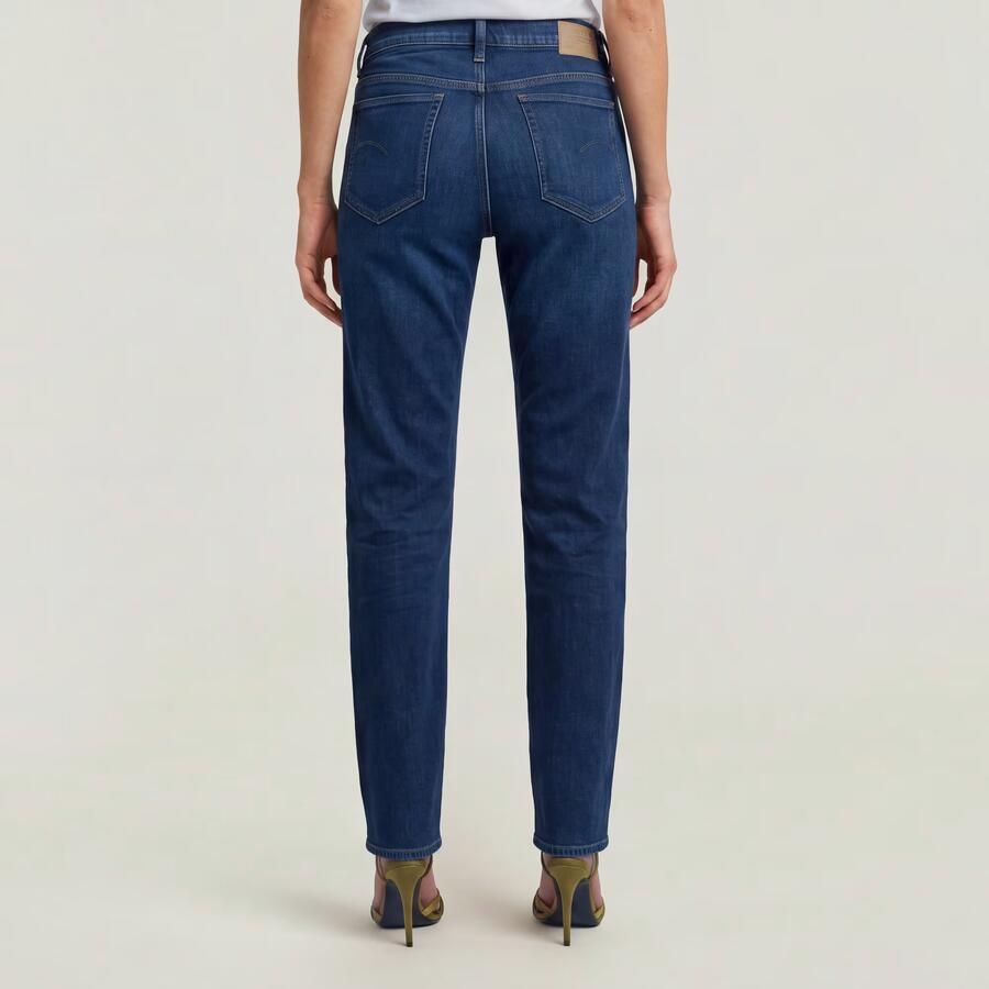 G-Star RAW Strace Straight Jeans Donkerblauw Dames - Foto 9