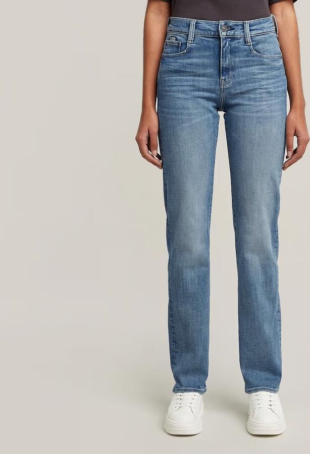 G-Star RAW Strace Straight Jeans Lichtblauw Dames - Foto 6