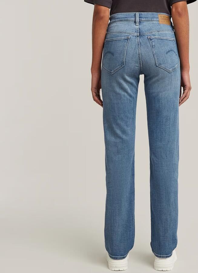 G-Star RAW Strace Straight Jeans Lichtblauw Dames - Foto 5