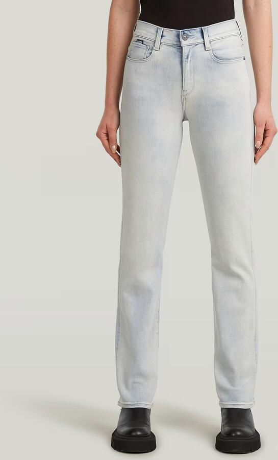 G-Star RAW Strace Straight Jeans Lichtblauw Dames - Foto 4