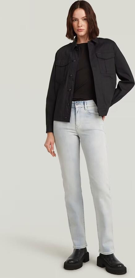 G-Star RAW Strace Straight Jeans Lichtblauw Dames - Foto 6