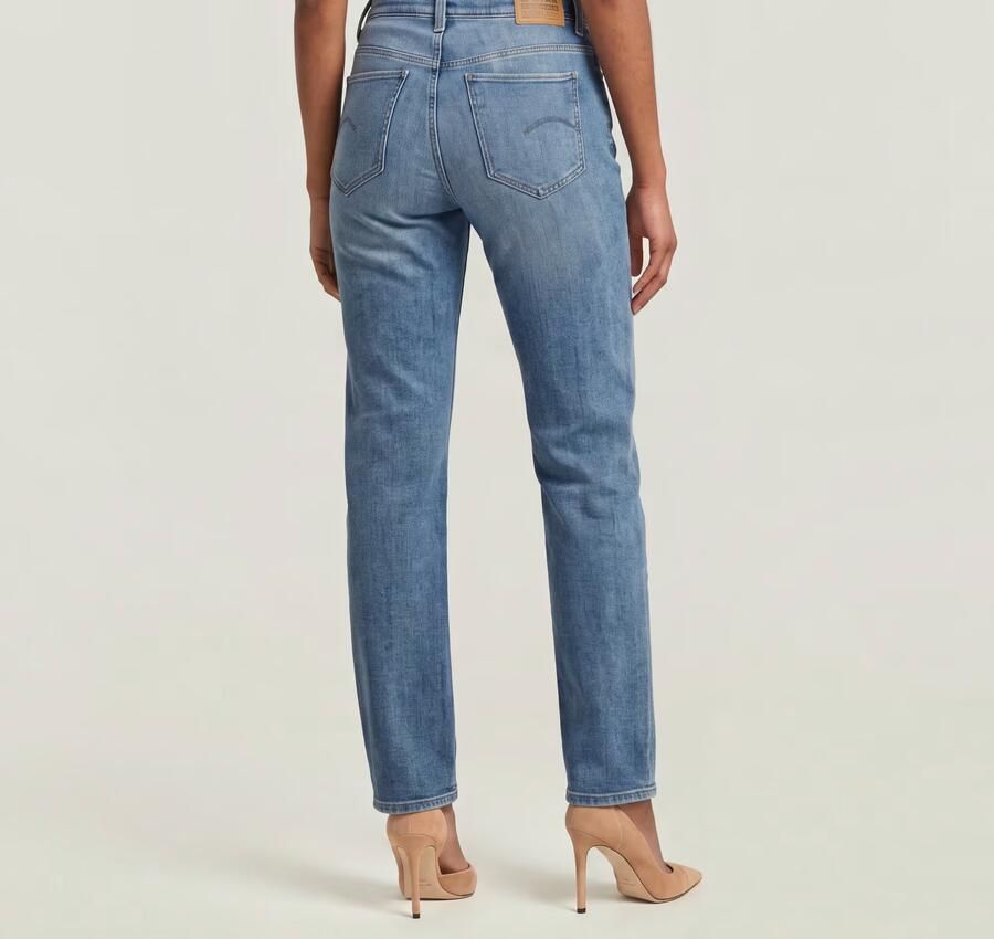 G-Star RAW Strace Straight Jeans Lichtblauw Dames - Foto 13