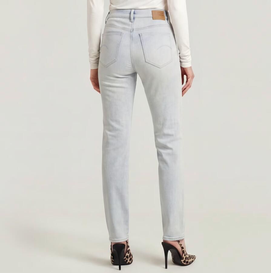 G-Star RAW Strace Straight Jeans Lichtblauw Dames - Foto 3