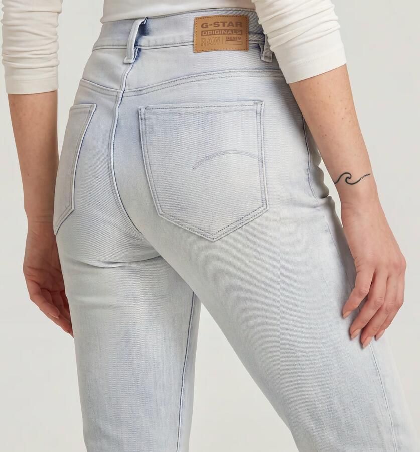 G-Star RAW Strace Straight Jeans Lichtblauw Dames - Foto 5