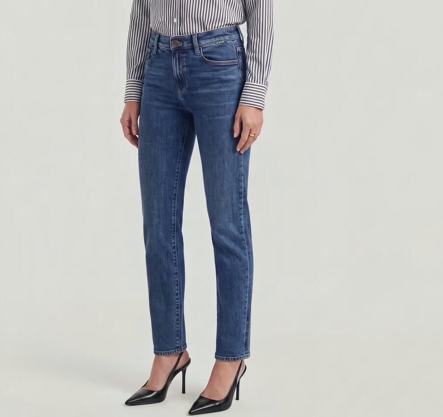 G-Star RAW Strace straight fit jeans antique faded orinoco blue - Foto 9