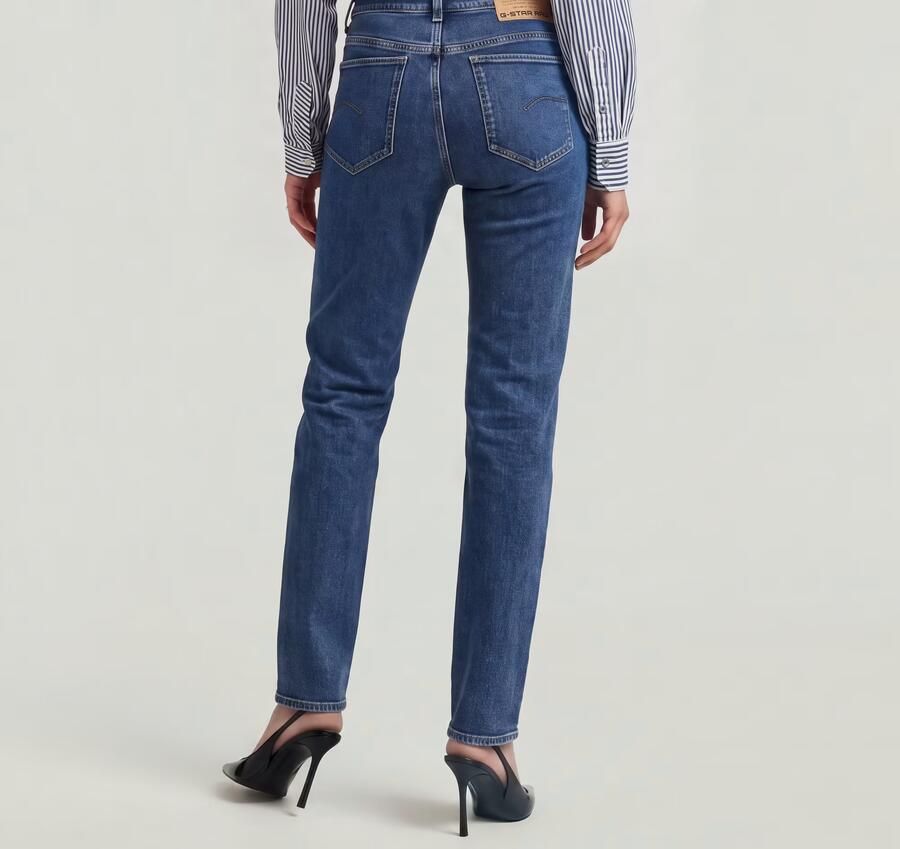G-Star RAW Strace straight fit jeans antique faded orinoco blue - Foto 8