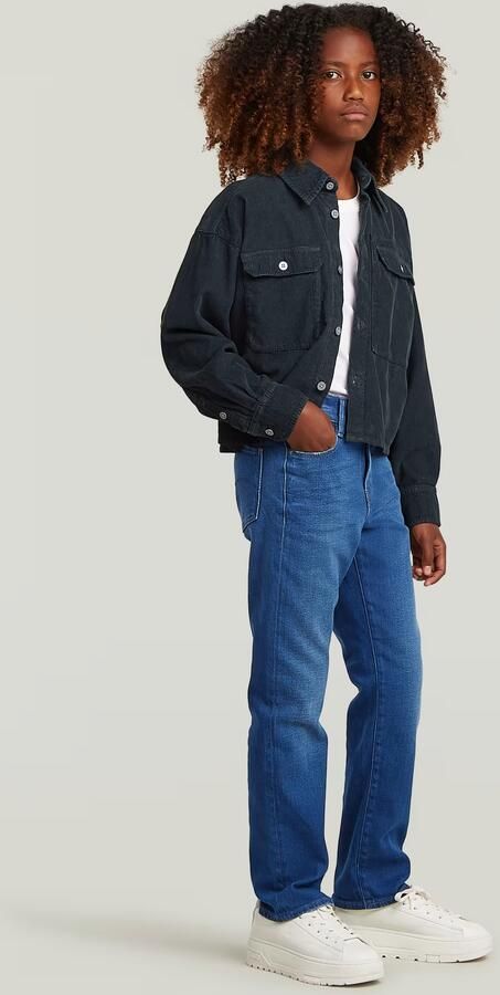G-Star RAW Strace Straight Jeans voor meisjes Donkerblauw meisjes - Foto 6