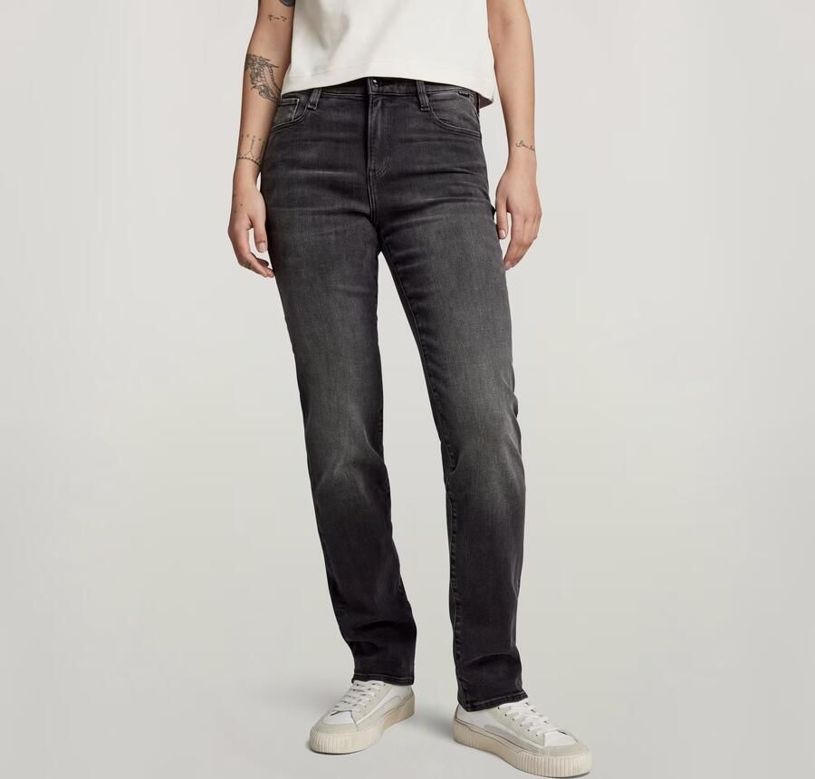 G-Star RAW Strace straight fit jeans black denim - Foto 3