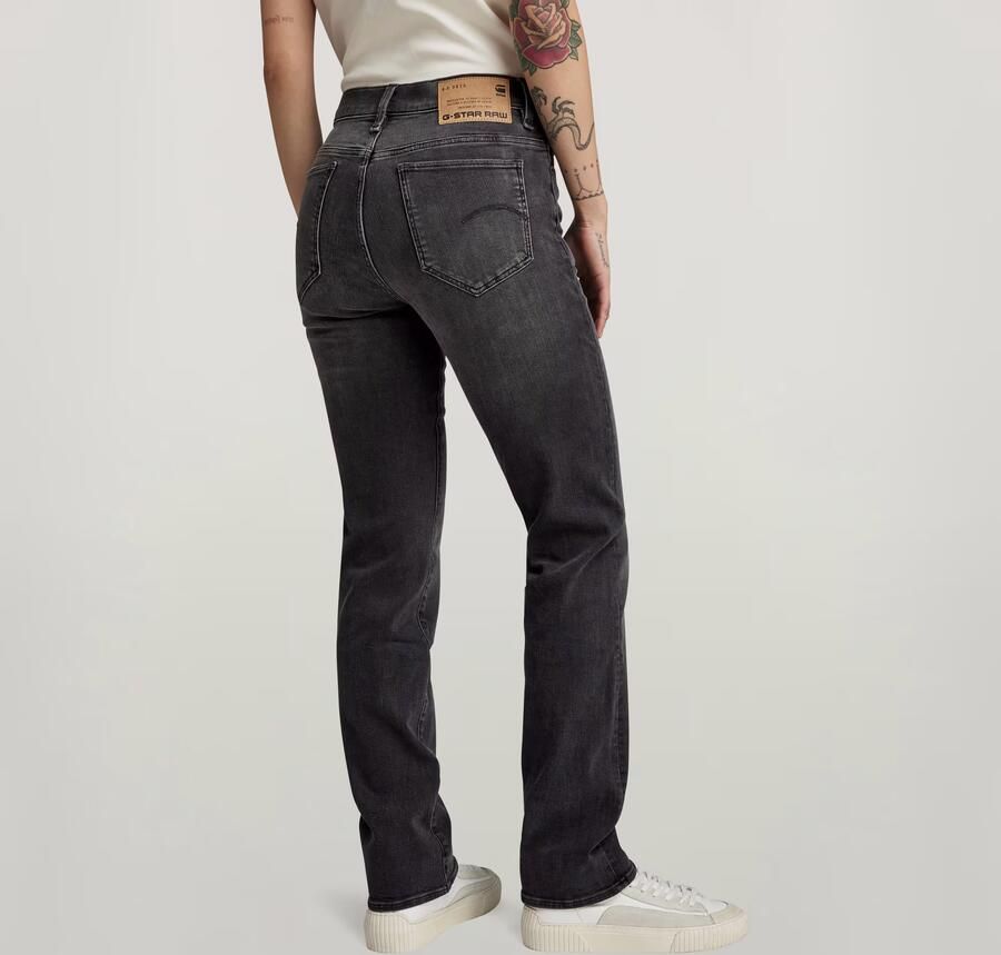 G-Star RAW Strace straight fit jeans black denim - Foto 8
