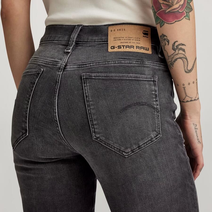 G-Star RAW Strace straight fit jeans black denim - Foto 4