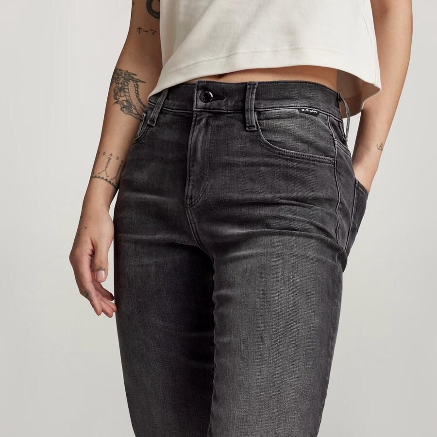 G-Star RAW Strace straight fit jeans black denim - Foto 5