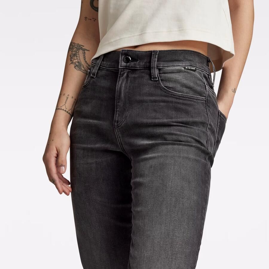 G-Star RAW Strace straight fit jeans black denim - Foto 5