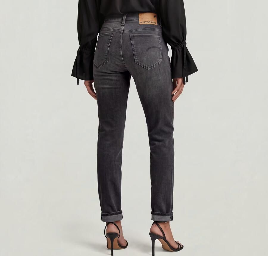 G-Star RAW Strace straight fit jeans black denim - Foto 8