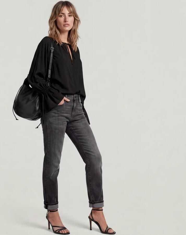 G-Star RAW Strace straight fit jeans black denim - Foto 12