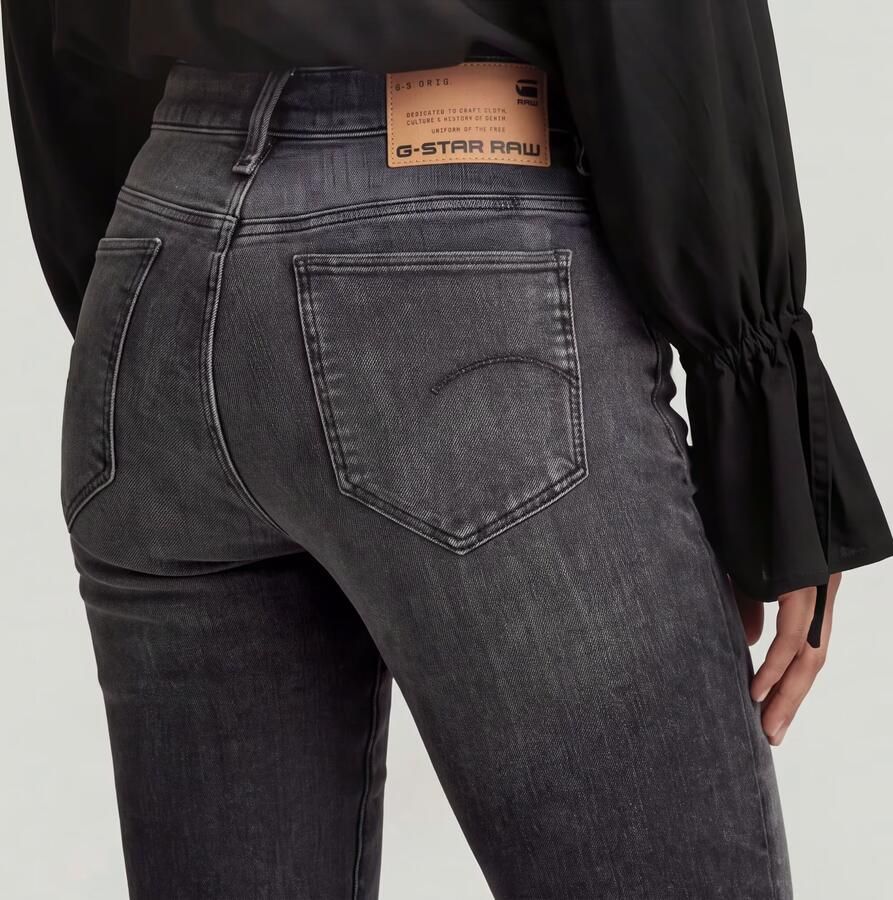 G-Star RAW Strace straight fit jeans black denim - Foto 7