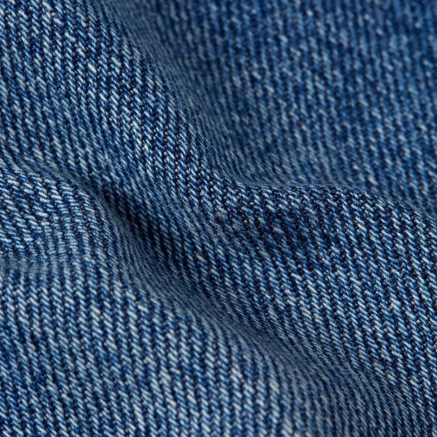 G-Star RAW Tuinbroek Straight Leg Dungaree met knopen aan de zijkanten - Foto 4