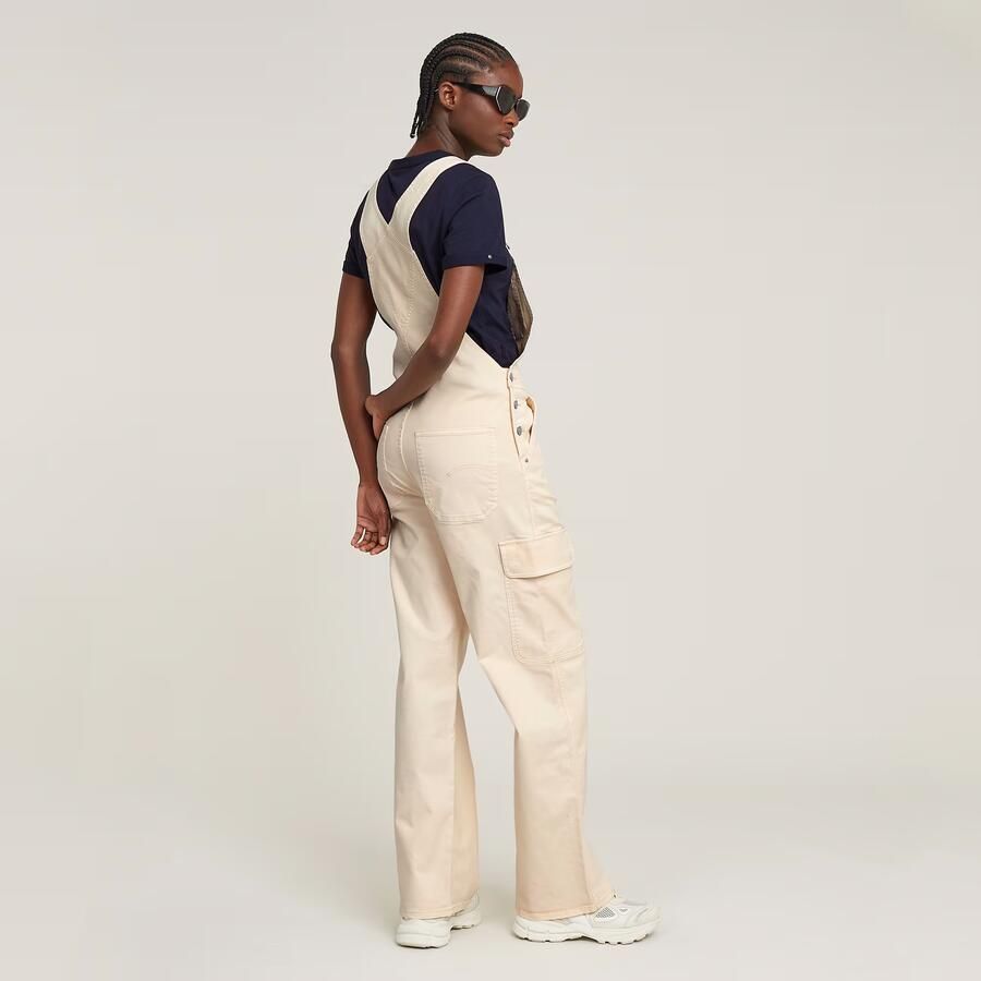 G-Star RAW Straight Tuinbroek Roze Dames - Foto 2