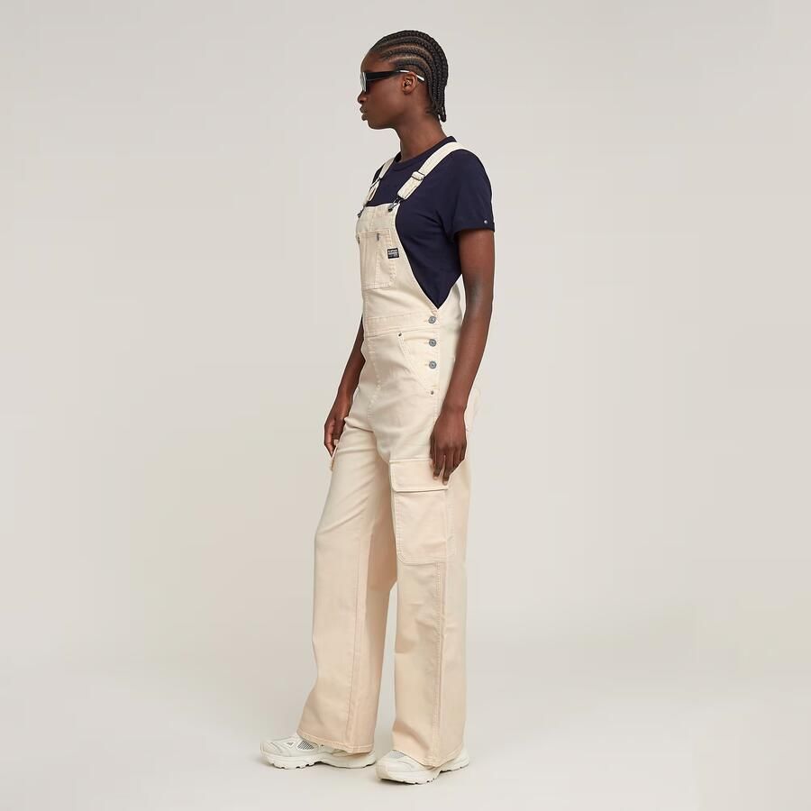 G-Star RAW Straight Tuinbroek Roze Dames - Foto 3