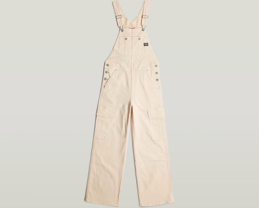 G-Star RAW Straight Tuinbroek Roze Dames - Foto 7
