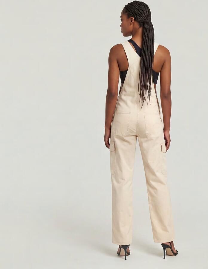 G-Star RAW Straight Tuinbroek Roze Dames - Foto 6