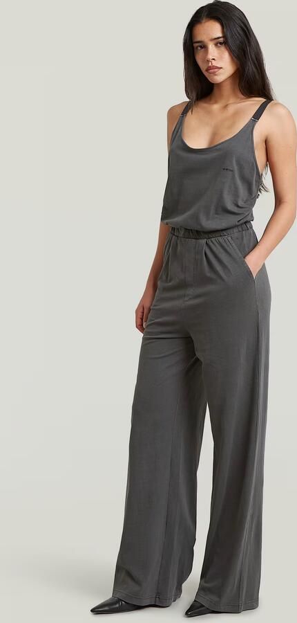 G-Star RAW Strappy Jumpsuit Zwart Dames - Foto 10