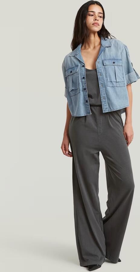 G-Star RAW Strappy Jumpsuit Zwart Dames - Foto 9