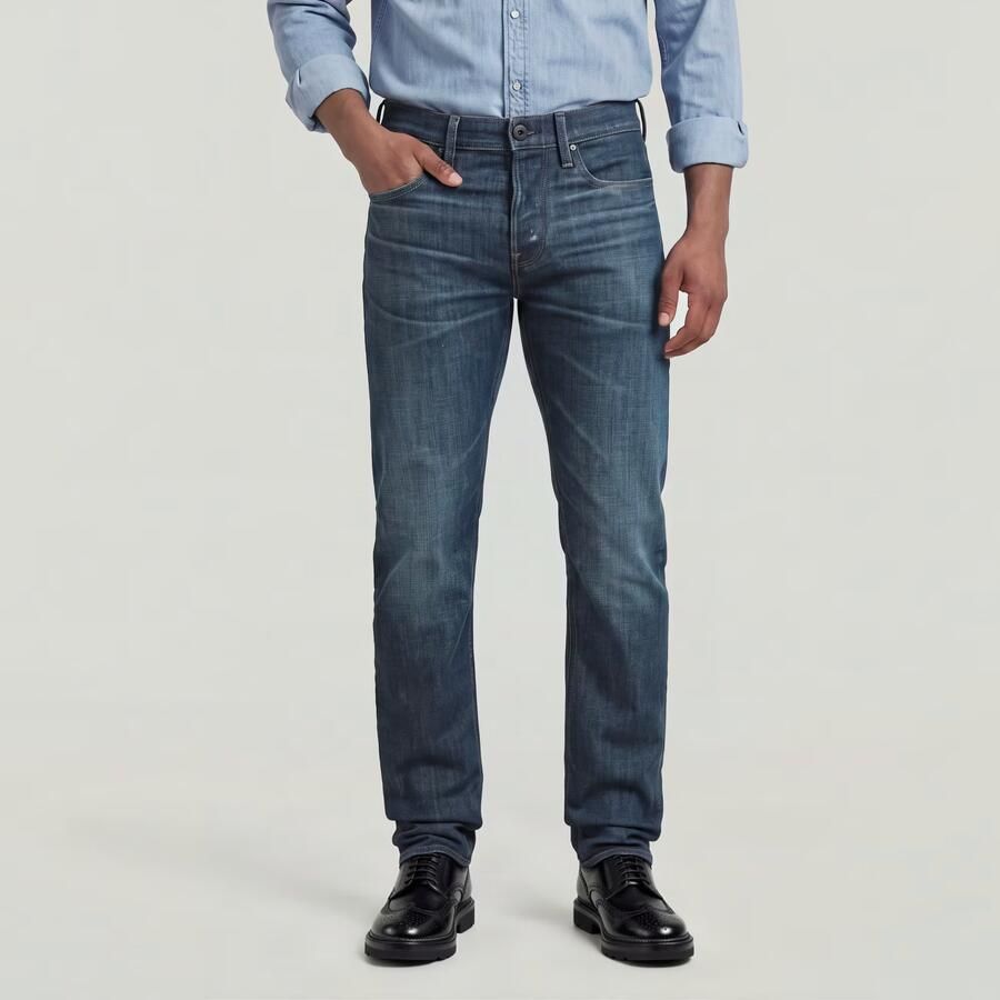 G-Star RAW Streem Slim Tapered Jeans Donkerblauw Heren - Foto 3