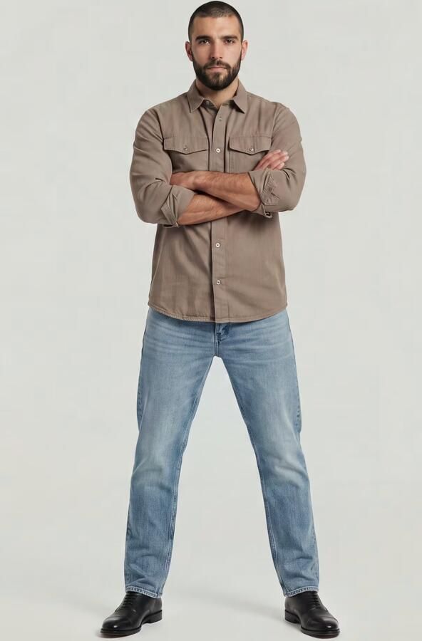 G-Star Raw Slim fit jeans van katoenmix model 'Streem' - Foto 14