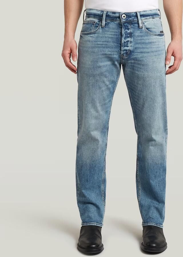 G-Star Raw Slim tapered fit jeans met steekzakken model 'Streem' - Foto 7