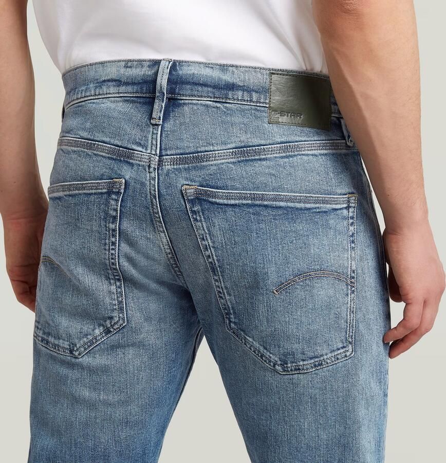 G-Star Raw Slim tapered fit jeans met steekzakken model 'Streem' - Foto 8