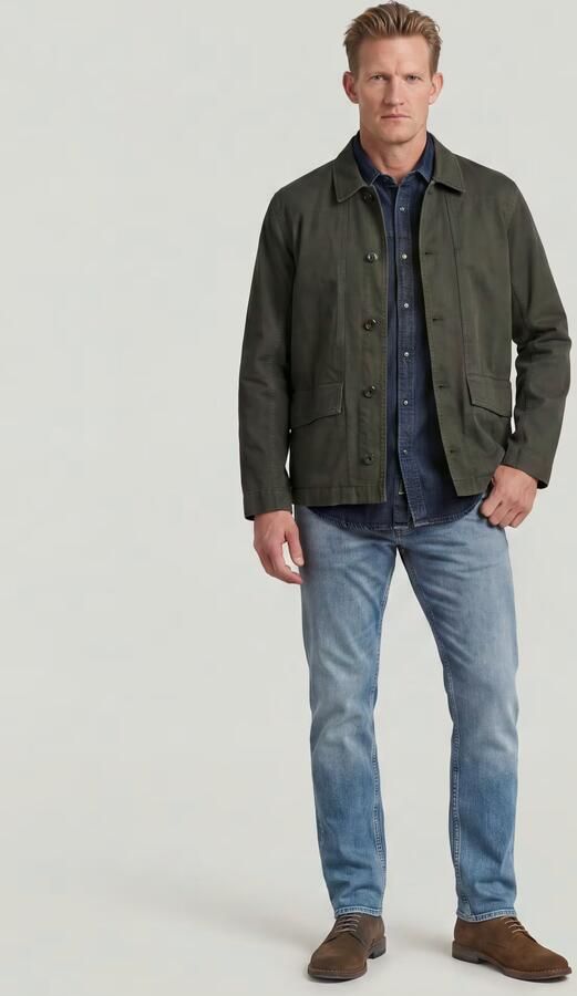 G-Star Raw Slim tapered fit jeans met steekzakken model 'Streem' - Foto 11