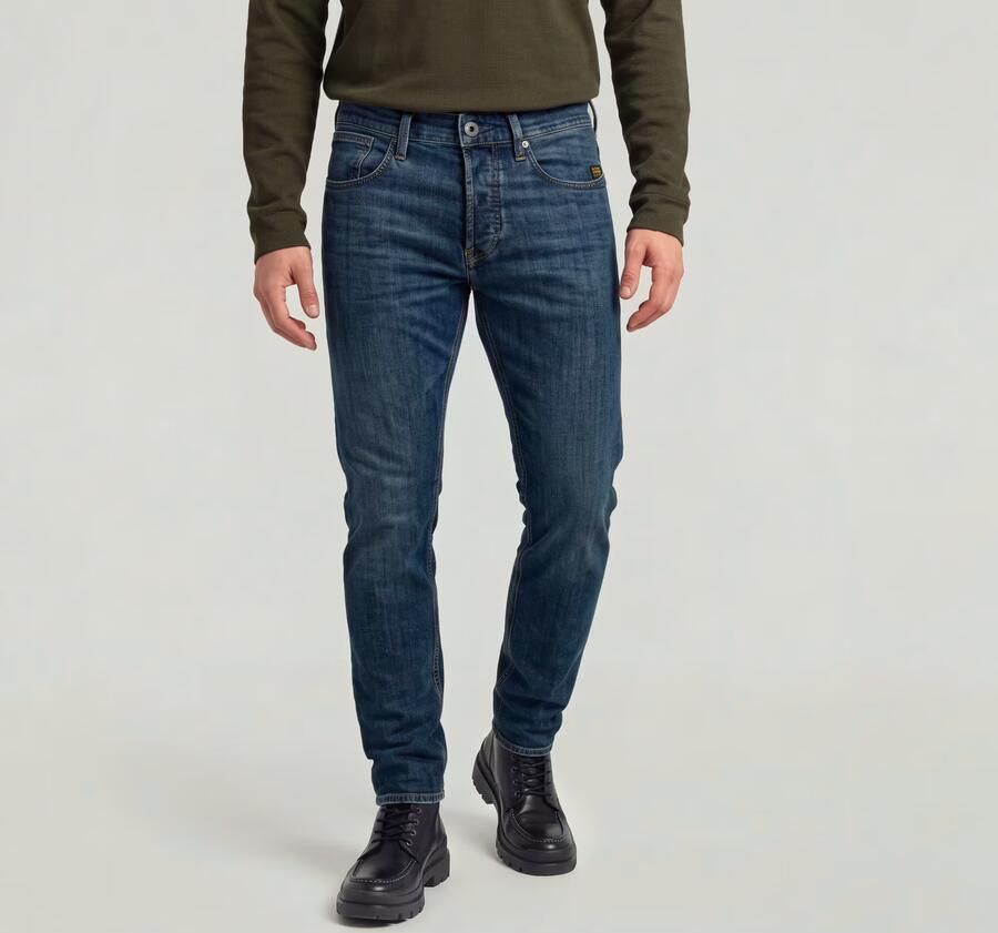 G-Star RAW Streem Slim Tapered Jeans Midden blauw Heren