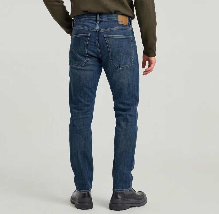 G-Star RAW Streem Slim Tapered Jeans Midden blauw Heren - Foto 4
