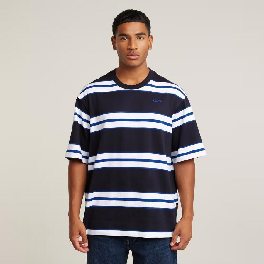 G-Star RAW Stripe Boxy T-Shirt Meerkleurig Heren - Foto 7
