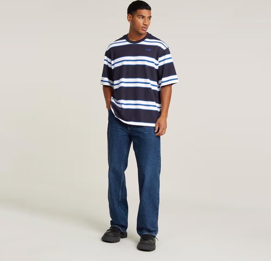 G-Star RAW Stripe Boxy T-Shirt Meerkleurig Heren - Foto 5