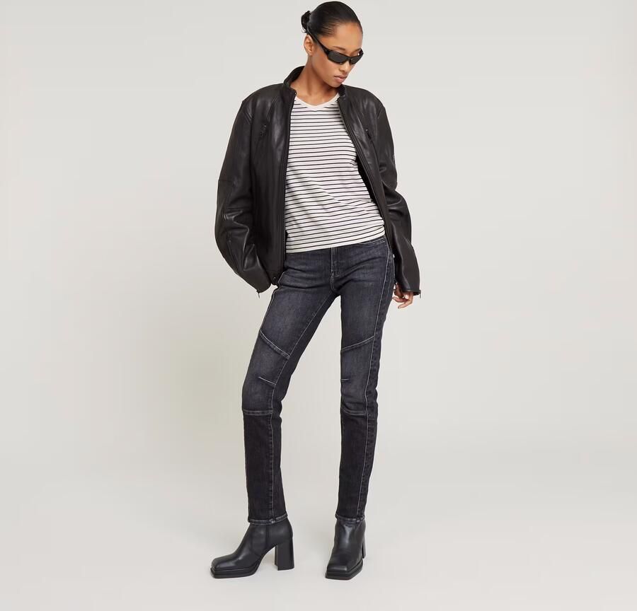 G-Star RAW Stripe Eyben Slim V-Hals Top 2.0 Meerkleurig Dames - Foto 3