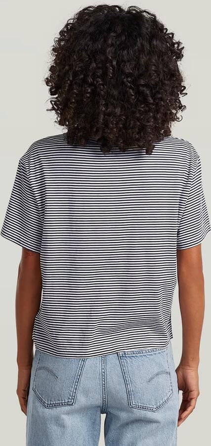 G-Star Raw relaxed fit T-shirt van puur katoen met geknoopte zoom - Foto 9