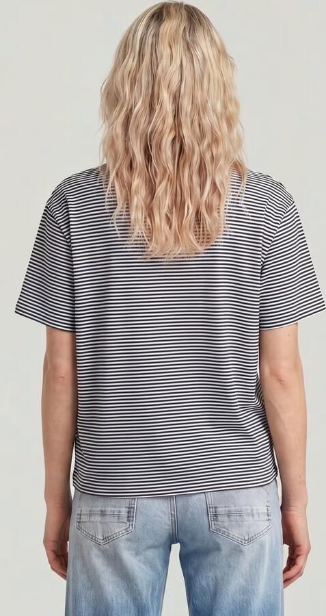G-Star Raw relaxed fit T-shirt van puur katoen met geknoopte zoom - Foto 12