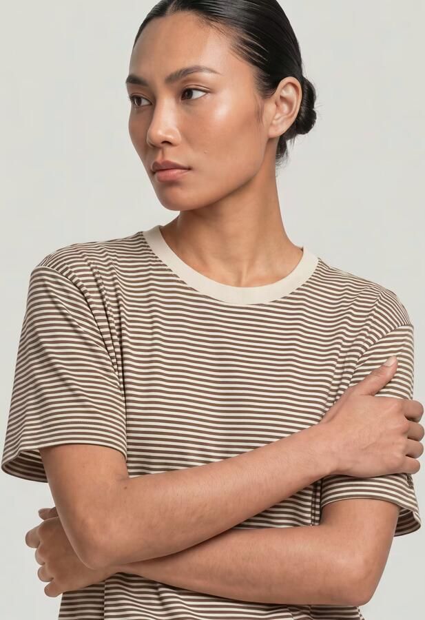 G-Star RAW Stripe Relaxed Knot T-Shirt Meerkleurig Dames - Foto 7