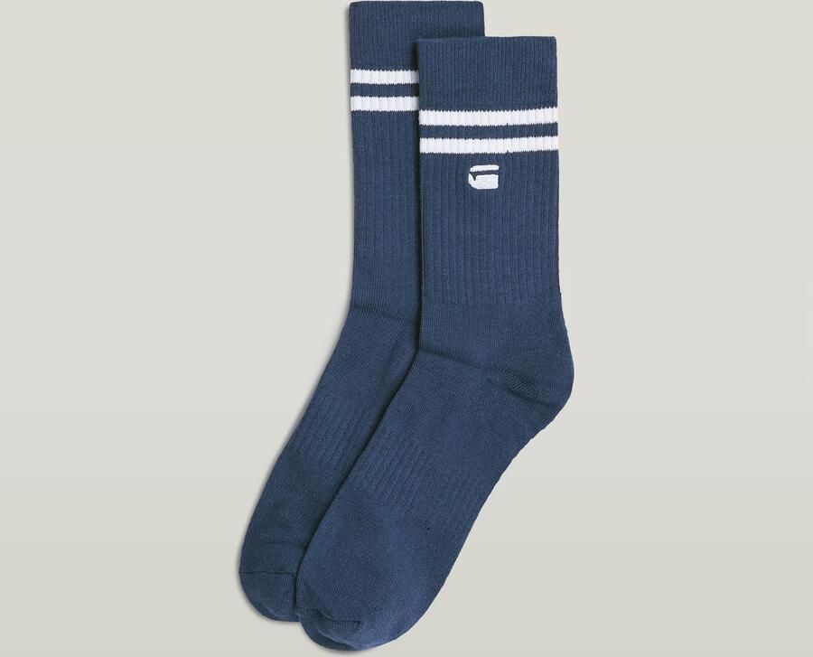 G-Star RAW Stripe Sokken 3 Paar Meerkleurig Heren - Foto 3