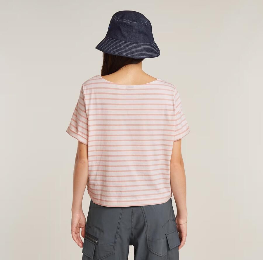 G-Star RAW Striped Knot T-shirt Meerkleurig Dames - Foto 8