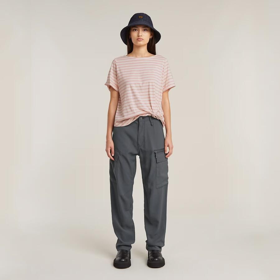 G-Star RAW Striped Knot T-shirt Meerkleurig Dames - Foto 4